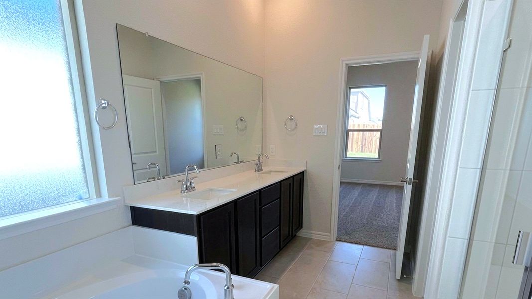 Furnished interior view inside a new home in Lakewood Trails, Forney (Image 9). Furnished interior view inside a new home in Lakewood Trails, Forney (Image 9).