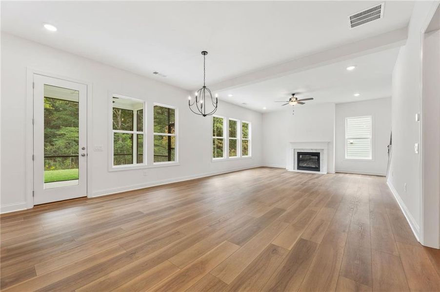 Spacious, unfurnished interior of a new home in Ashbury Commons, Powder Springs (Image 37). Spacious, unfurnished interior of a new home in Ashbury Commons, Powder Springs (Image 37).
