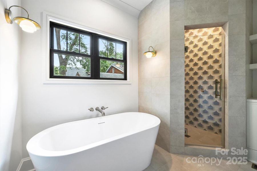 Furnished interior view inside a new home in , Charlotte (Image 34).