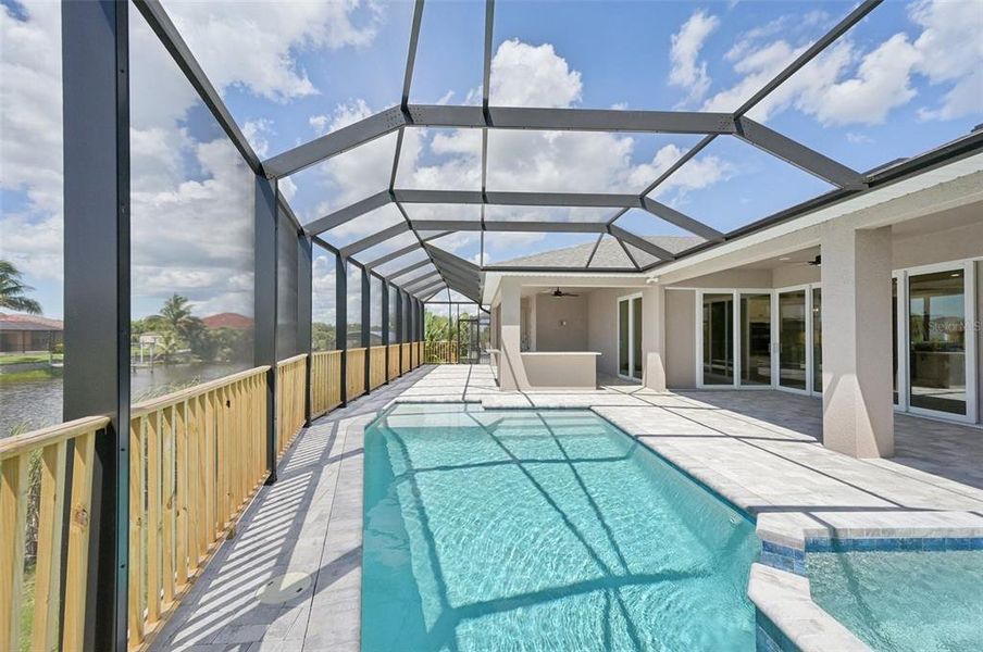 Exterior details and patio area of a home in , Port Charlotte (Image 27). Exterior details and patio area of a home in , Port Charlotte (Image 27).