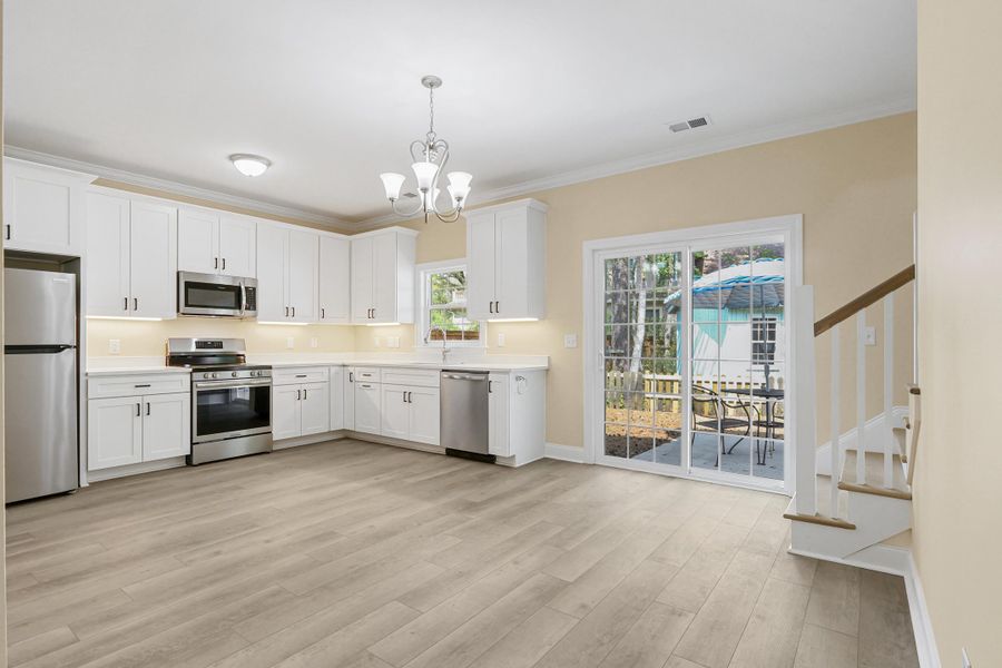 Furnished interior view inside a new home in , Johns Island (Image 6). Furnished interior view inside a new home in , Johns Island (Image 6).