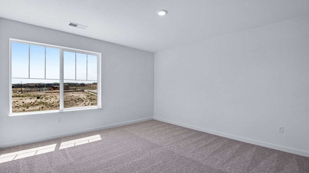 Spacious, unfurnished interior of a new home in Trails at Crowfoot, Parker (Image 34).