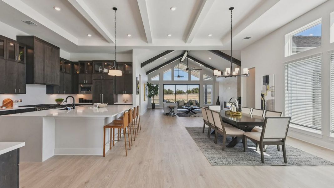 Representative furnished interior of a home built from the Franklin by Chesmar Homes in Feathergrass, Florence (Image 10).
