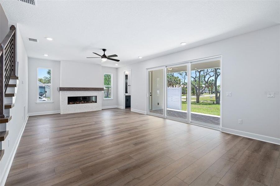 Spacious, unfurnished interior of a new home in , St. Augustine (Image 43).