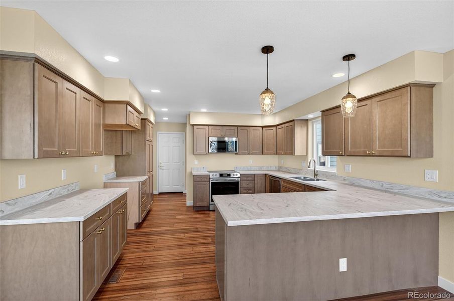 Furnished interior view inside a new home in , Aurora (Image 9).