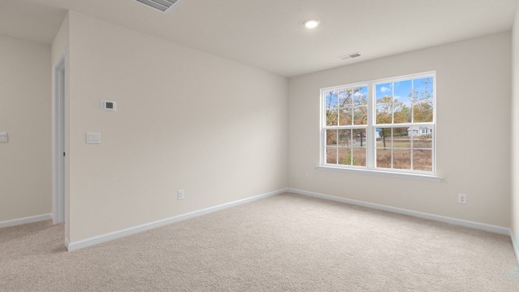 Spacious, unfurnished interior of a new home in Lawson Glen, Clayton (Image 19). Spacious, unfurnished interior of a new home in Lawson Glen, Clayton (Image 19).
