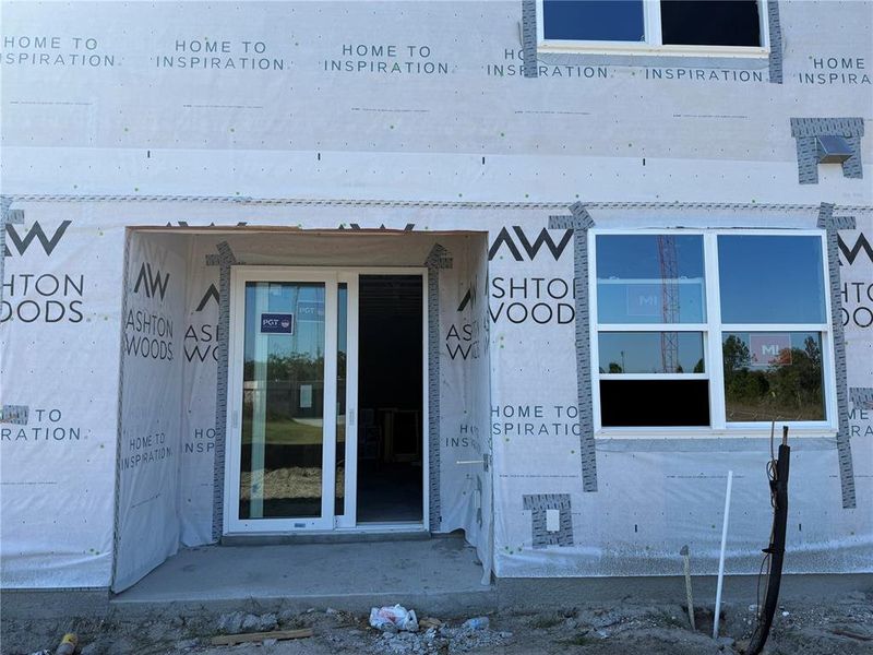 In-progress construction of a new home in , Tampa, FL (Image 10).