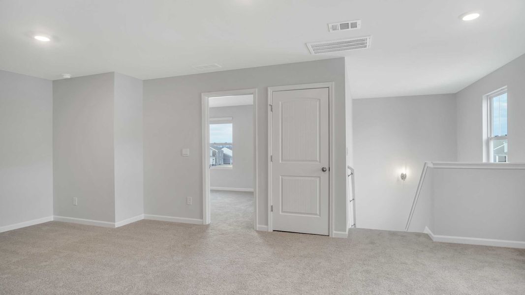 Spacious, unfurnished interior of a new home in The Parks, White House (Image 33). Spacious, unfurnished interior of a new home in The Parks, White House (Image 33).