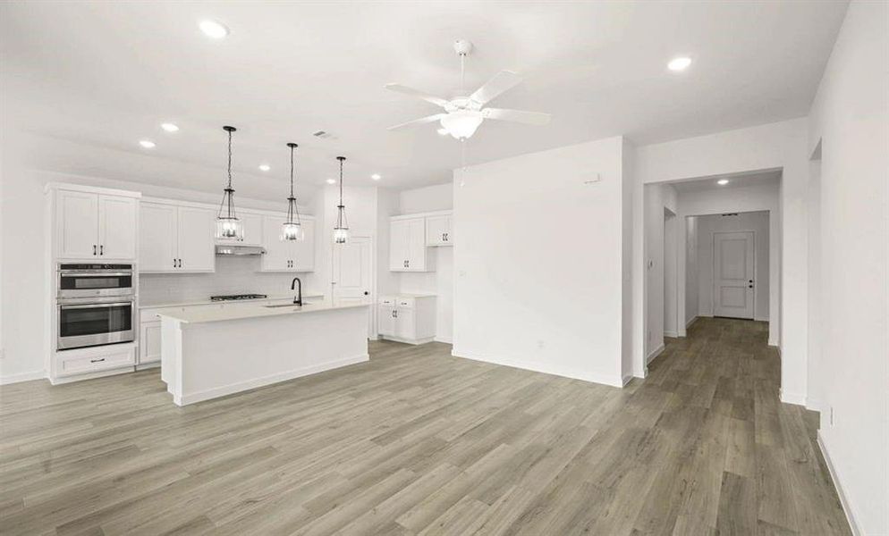 Open Kitchen-Living Room