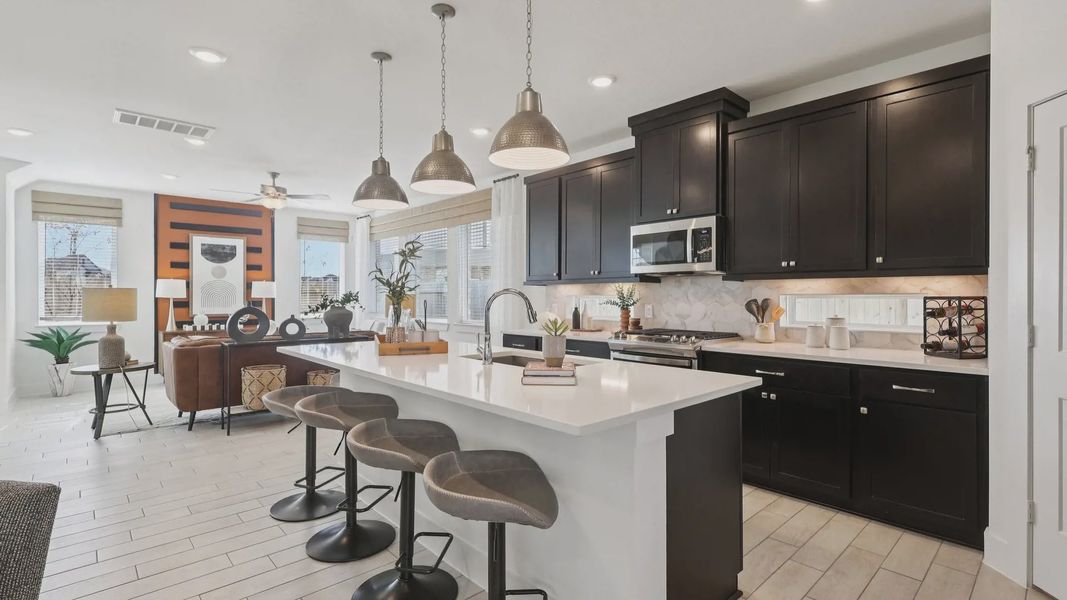 Furnished interior view inside a new home in Balmoral, Atascocita (Image 10).