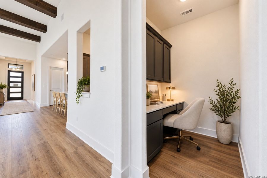 Furnished interior view inside a new home in , San Antonio (Image 16).