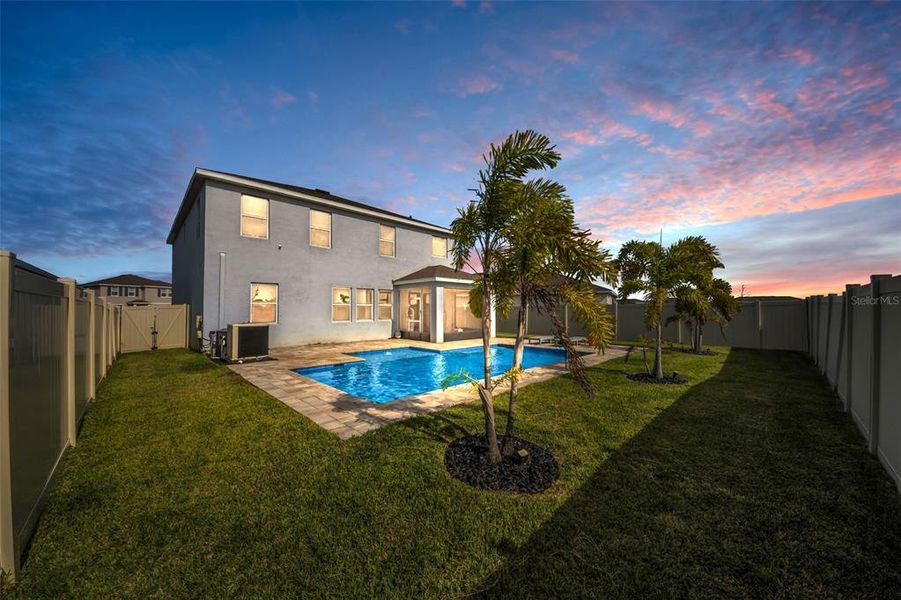 Exterior details and patio area of a home in Mangrove Manor, Apollo Beach (Image 32). Exterior details and patio area of a home in Mangrove Manor, Apollo Beach (Image 32).