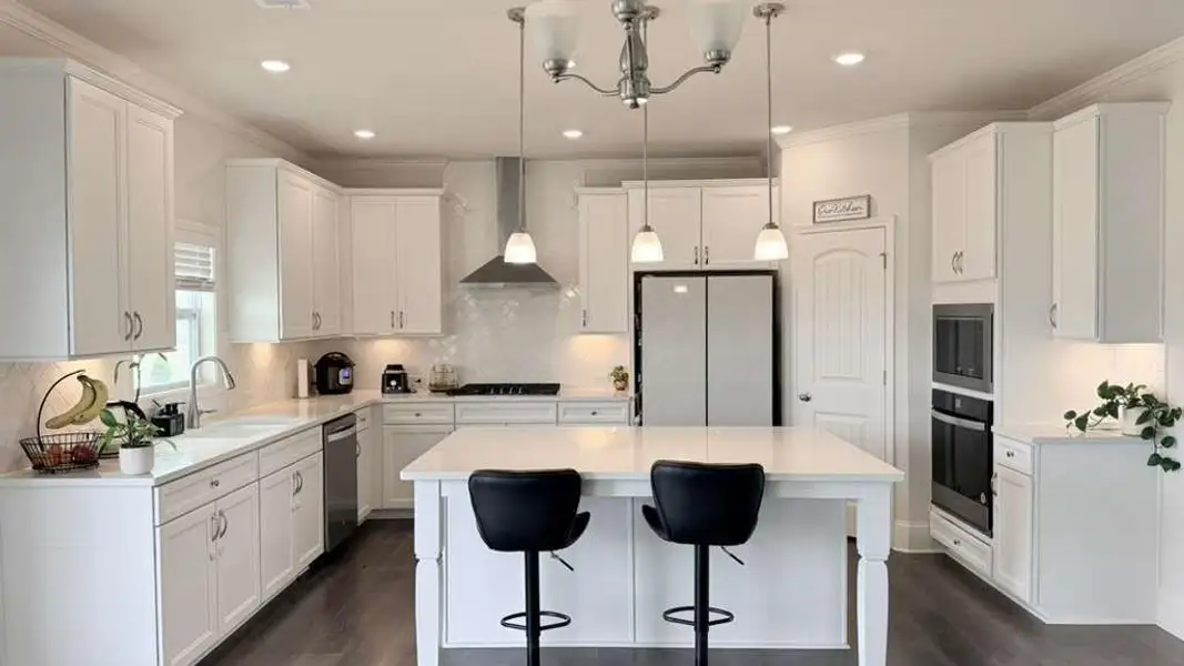 Furnished interior view inside a new home in , Cumming (Image 5).