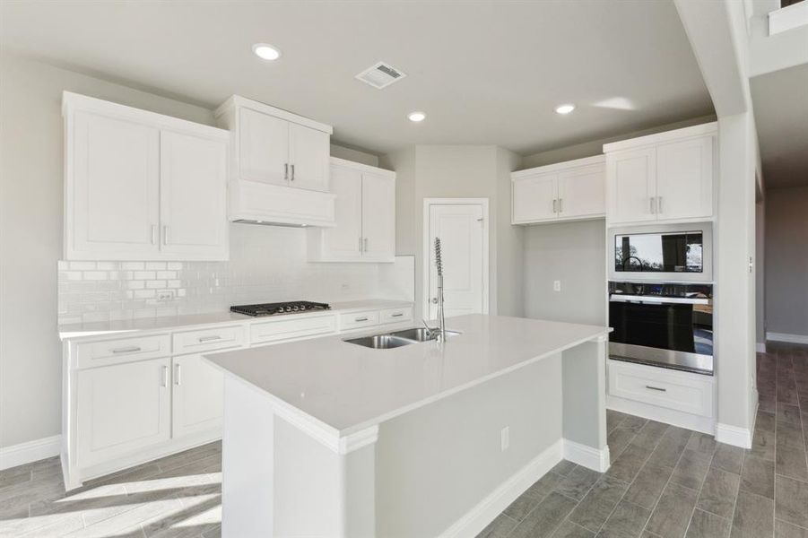 Furnished interior view inside a new home in Sicily, Princeton (Image 8).