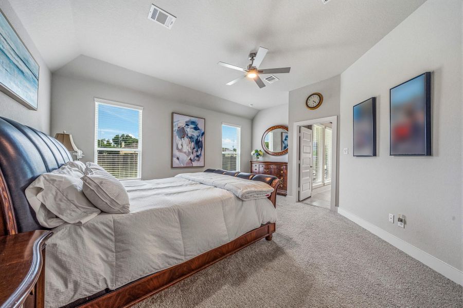 Furnished interior view inside a new home in Morton Creek Ranch, Katy (Image 5).