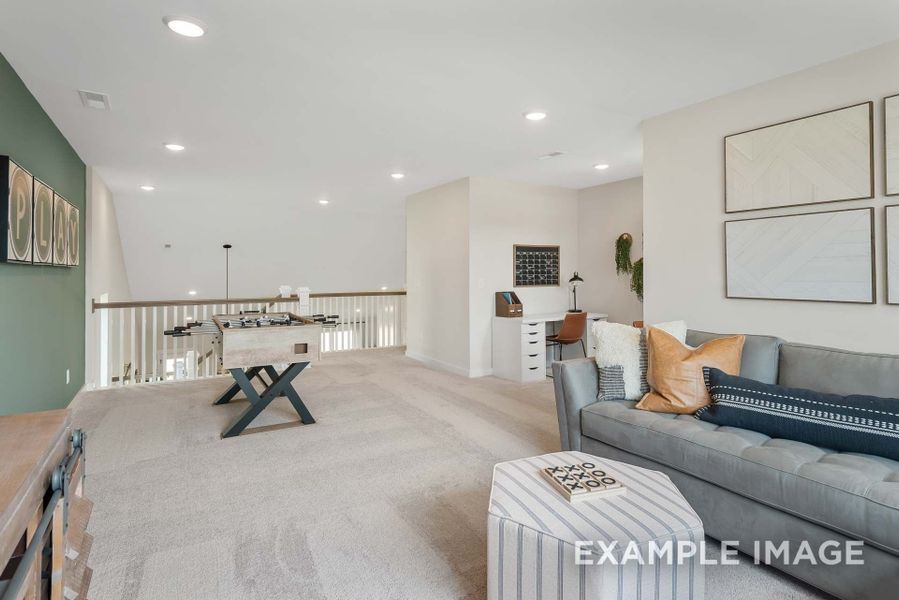 Furnished interior view inside a new home in Woods Crossing, Gallatin (Image 41).