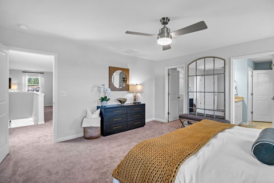Representative furnished interior of a home built from the The Granger by Stanley Martin Homes in Bridgeport Single Family Homes, Greenville (Image 12).
