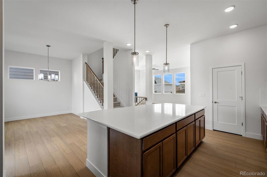 Furnished interior view inside a new home in Trailside at Cottonwood Creek, Colorado Springs (Image 12).