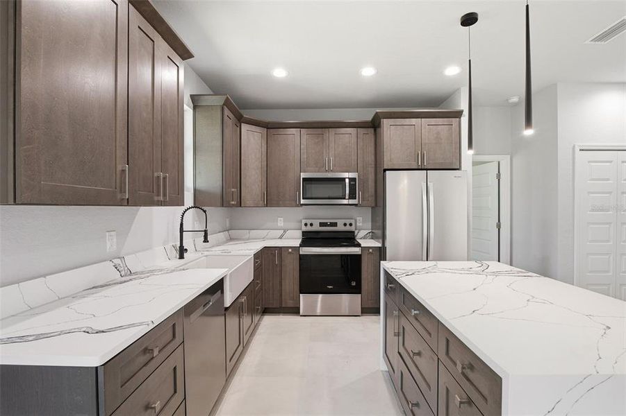 Furnished interior view inside a new home in , North Port (Image 14).