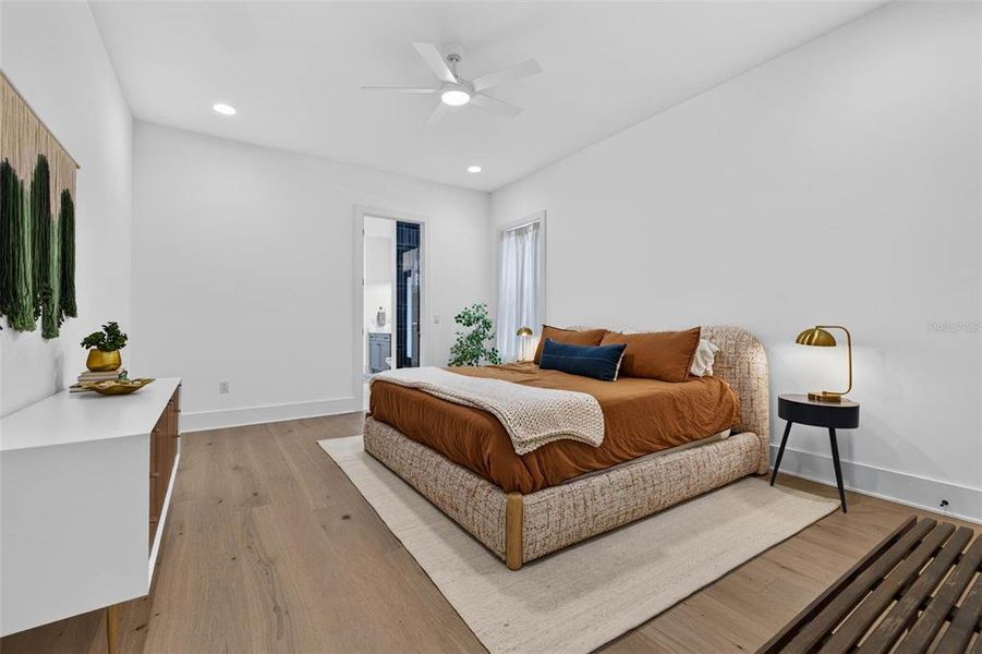 Furnished interior view inside a new home in , Tampa (Image 17). Furnished interior view inside a new home in , Tampa (Image 17).