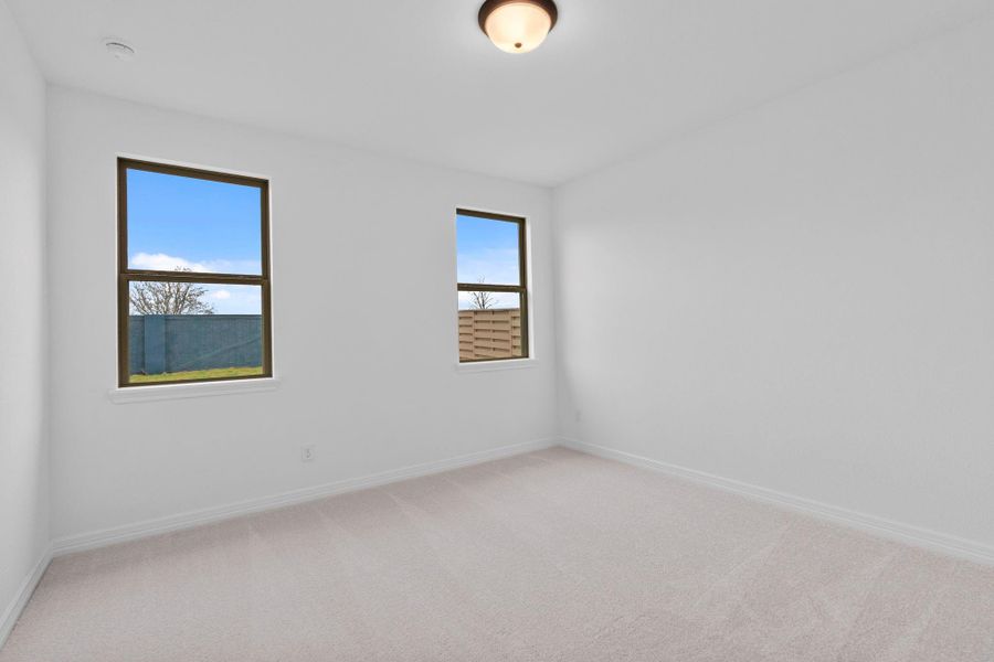 Spacious, unfurnished interior of a new home in Austin Point, Richmond (Image 23).