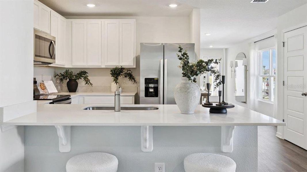 Furnished interior view inside a new home in , Lakeland (Image 8).