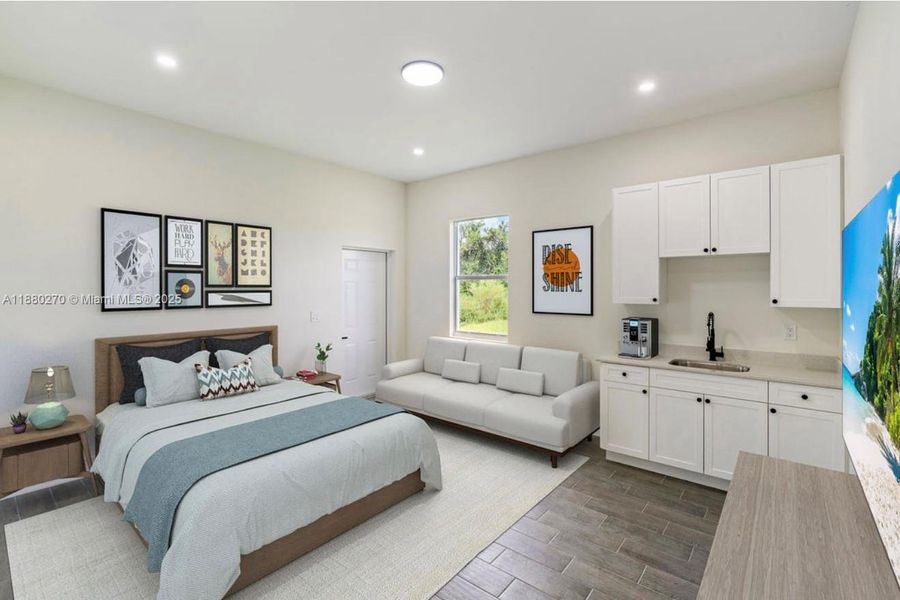 Furnished interior view inside a new home in , Lehigh Acres (Image 6). Furnished interior view inside a new home in , Lehigh Acres (Image 6).