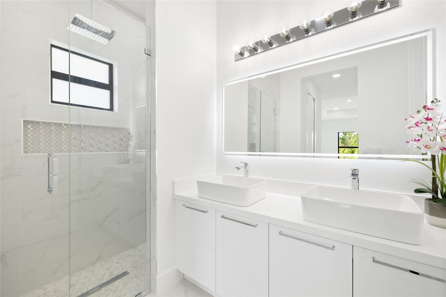 Furnished interior view inside a new home in , Lehigh Acres (Image 17).