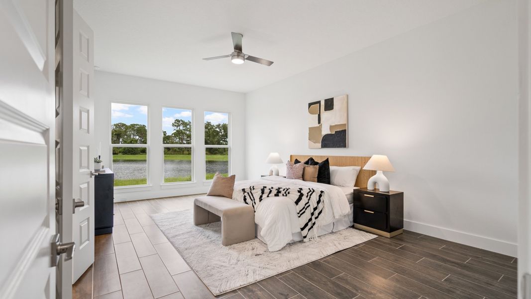 Representative furnished interior of a home built from the 2262F by Perry Homes in Star Farms at Lakewood Ranch, Bradenton (Image 9).