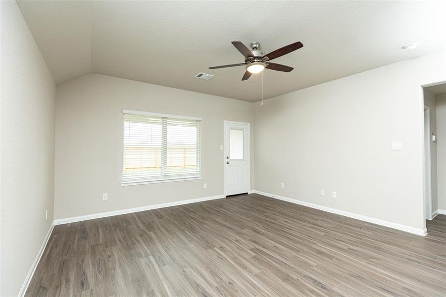 Photos are a representation of the floor plan. Options and interior selections will vary.