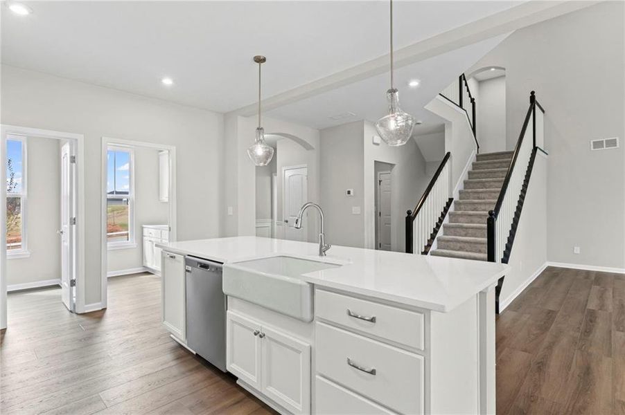 Furnished interior view inside a new home in Pickens Bluff, Hiram (Image 3). Furnished interior view inside a new home in Pickens Bluff, Hiram (Image 3).