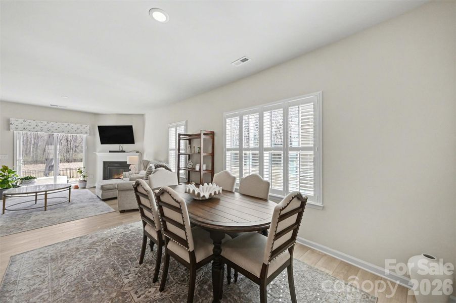 Furnished interior view inside a new home in Summerlyn Village, Kannapolis (Image 17).