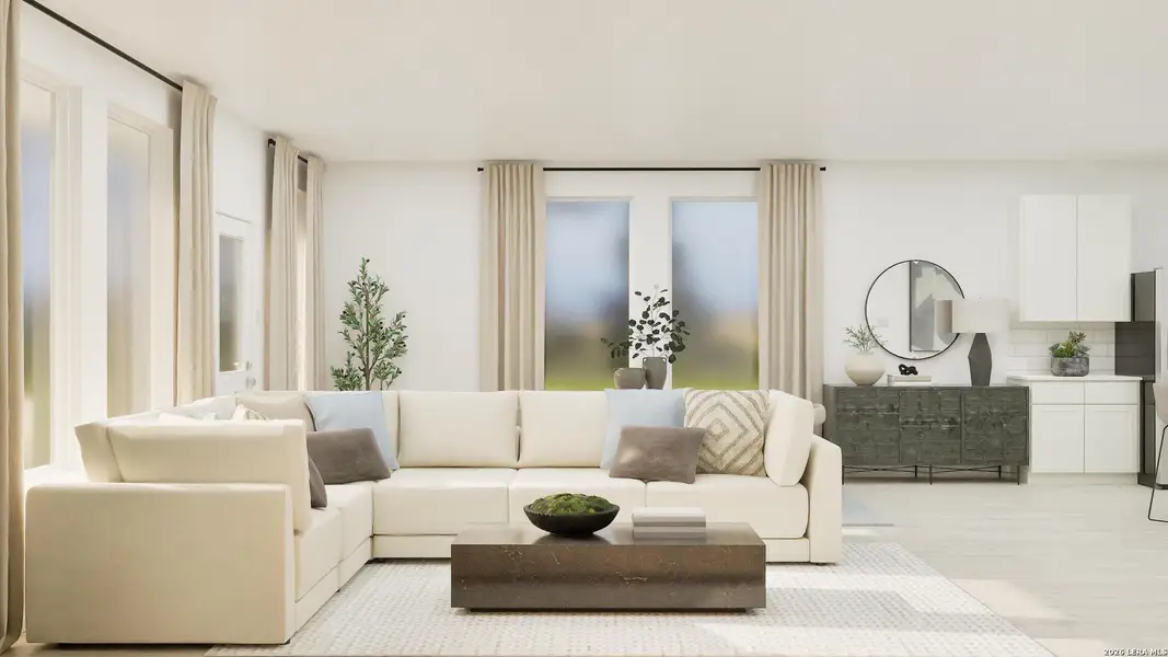 Furnished interior view inside a new home in Stone Garden, Elmendorf (Image 14).