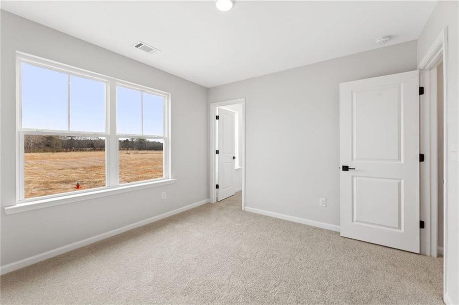 Spacious, unfurnished interior of a new home in The Bluffs, Canton (Image 23). Spacious, unfurnished interior of a new home in The Bluffs, Canton (Image 23).