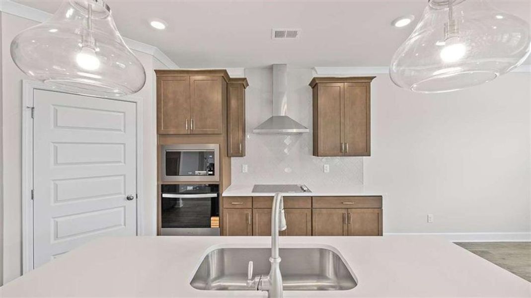 Furnished interior view inside a new home in Kingston Ranch at Lake Oconee, Buckhead (Image 4).