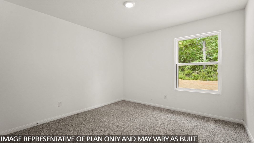 Spacious, unfurnished interior of a new home in Castles Edge, Willis (Image 13). Spacious, unfurnished interior of a new home in Castles Edge, Willis (Image 13).