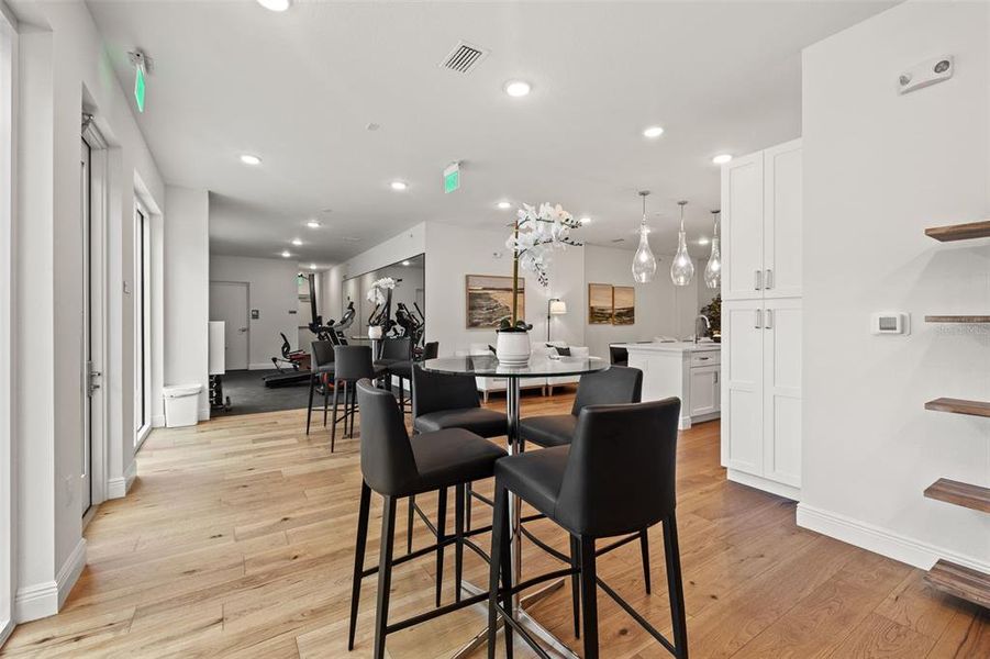 Furnished interior view inside a new home in Castille Urbana, St. Petersburg (Image 33).