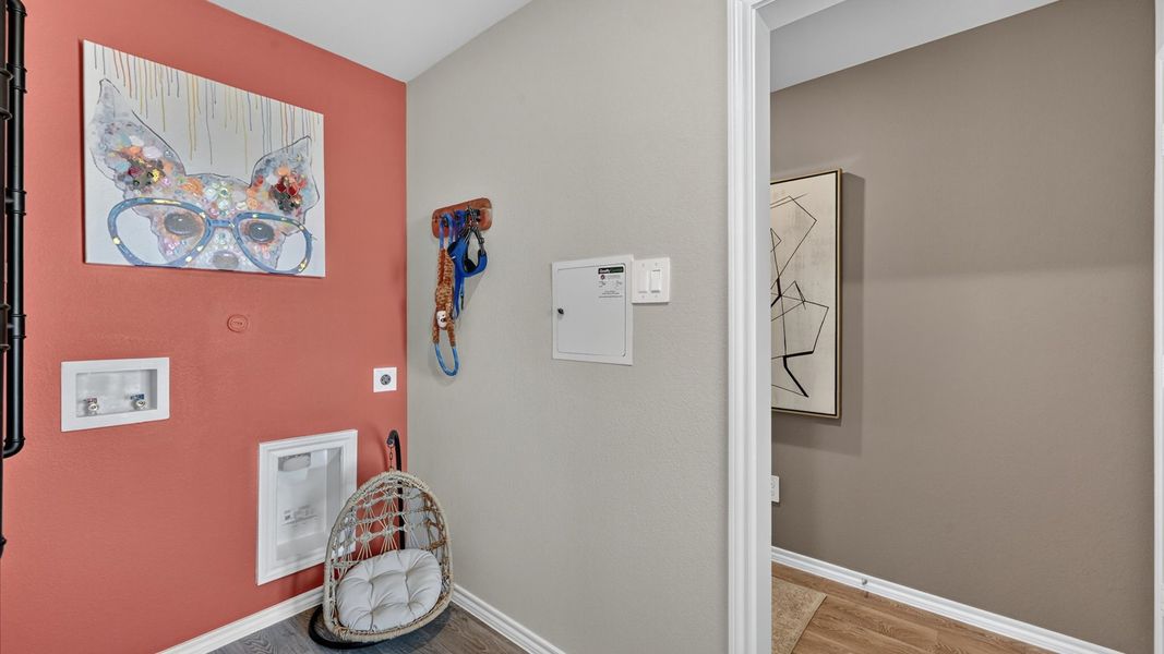 Furnished interior view inside a new home in The Hills at Reunion, Newark (Image 28).