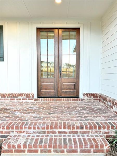 Exterior details and patio area of a home in , Rydal (Image 25).