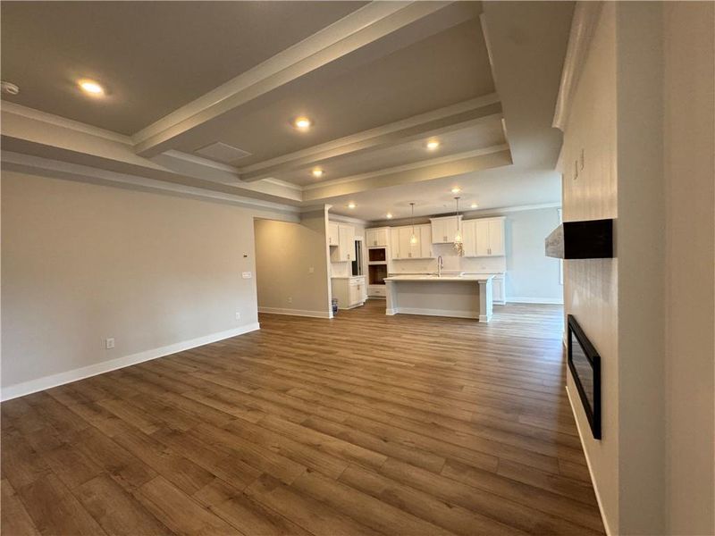 Spacious, unfurnished interior of a new home in Rosewood Lake Preserve, Hoschton (Image 28).