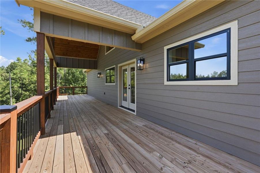 Exterior details and patio area of a home in , Talking Rock (Image 25). Exterior details and patio area of a home in , Talking Rock (Image 25).