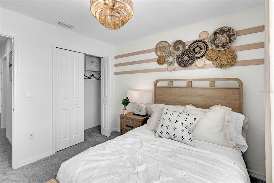 Furnished interior view inside a new home in Rye Ranch, Parrish (Image 29). Furnished interior view inside a new home in Rye Ranch, Parrish (Image 29).