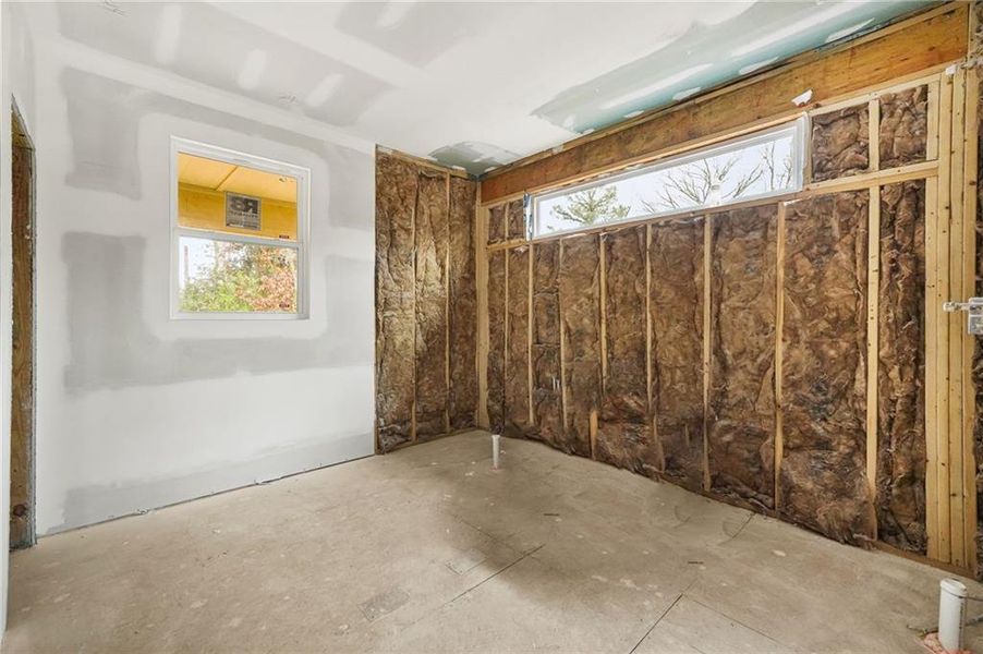 In-progress construction of a new home in , Atlanta, GA (Image 20).