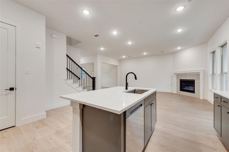 Furnished interior view inside a new home in , Lake Dallas (Image 5).