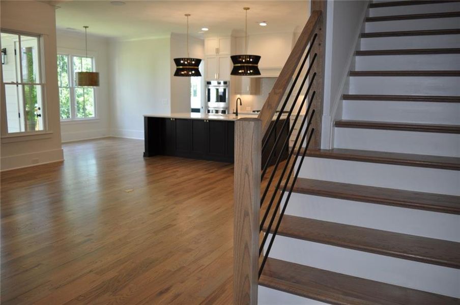 Furnished interior view inside a new home in Woodford, Acworth (Image 10).