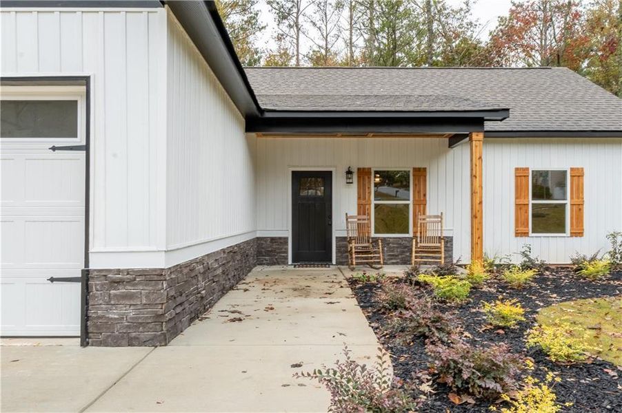 Exterior details and patio area of a home in , Dallas (Image 3). Exterior details and patio area of a home in , Dallas (Image 3).
