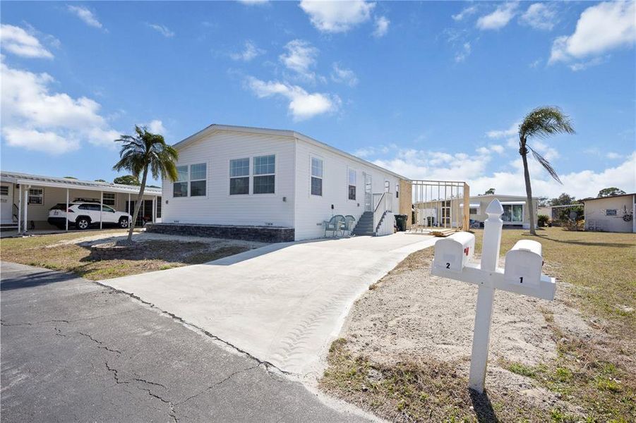 Exterior details and patio area of a home in , Englewood (Image 23). Exterior details and patio area of a home in , Englewood (Image 23).