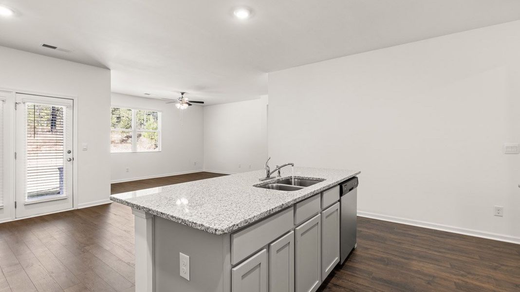 Furnished interior view inside a new home in The Abbey at Trolley Run Station, Aiken (Image 6). Furnished interior view inside a new home in The Abbey at Trolley Run Station, Aiken (Image 6).
