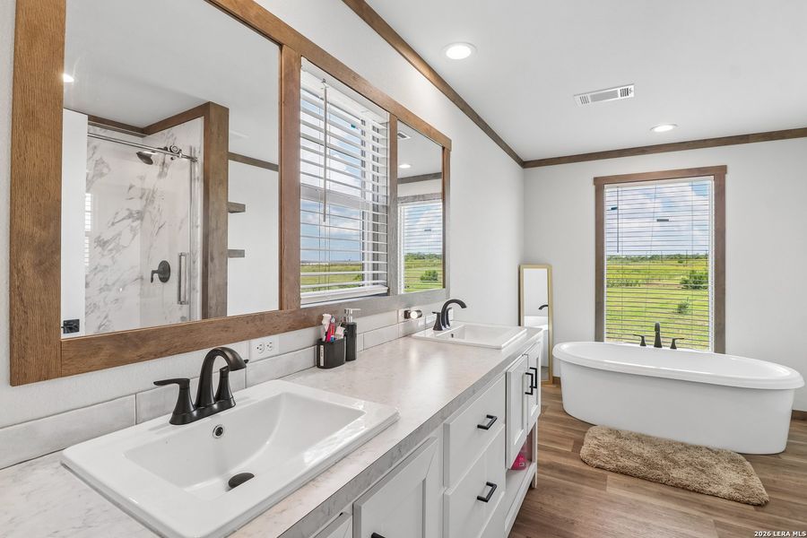Furnished interior view inside a new home in , Jourdanton (Image 8).