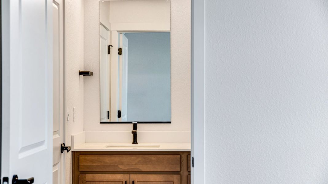 Close-up of interior finishes inside a home in Horizon Uptown, Aurora (Image 18).